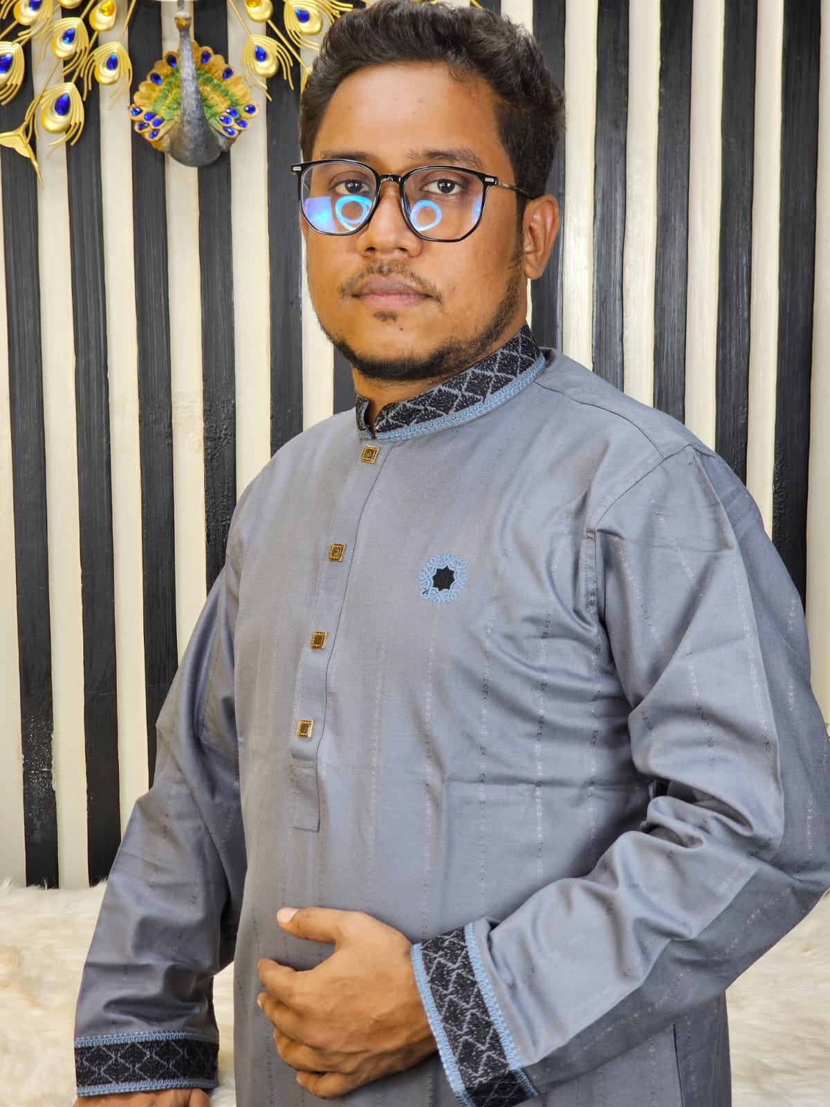 IMG-20251013-WA0092 emboidery premium panjabi 102 - Image 1