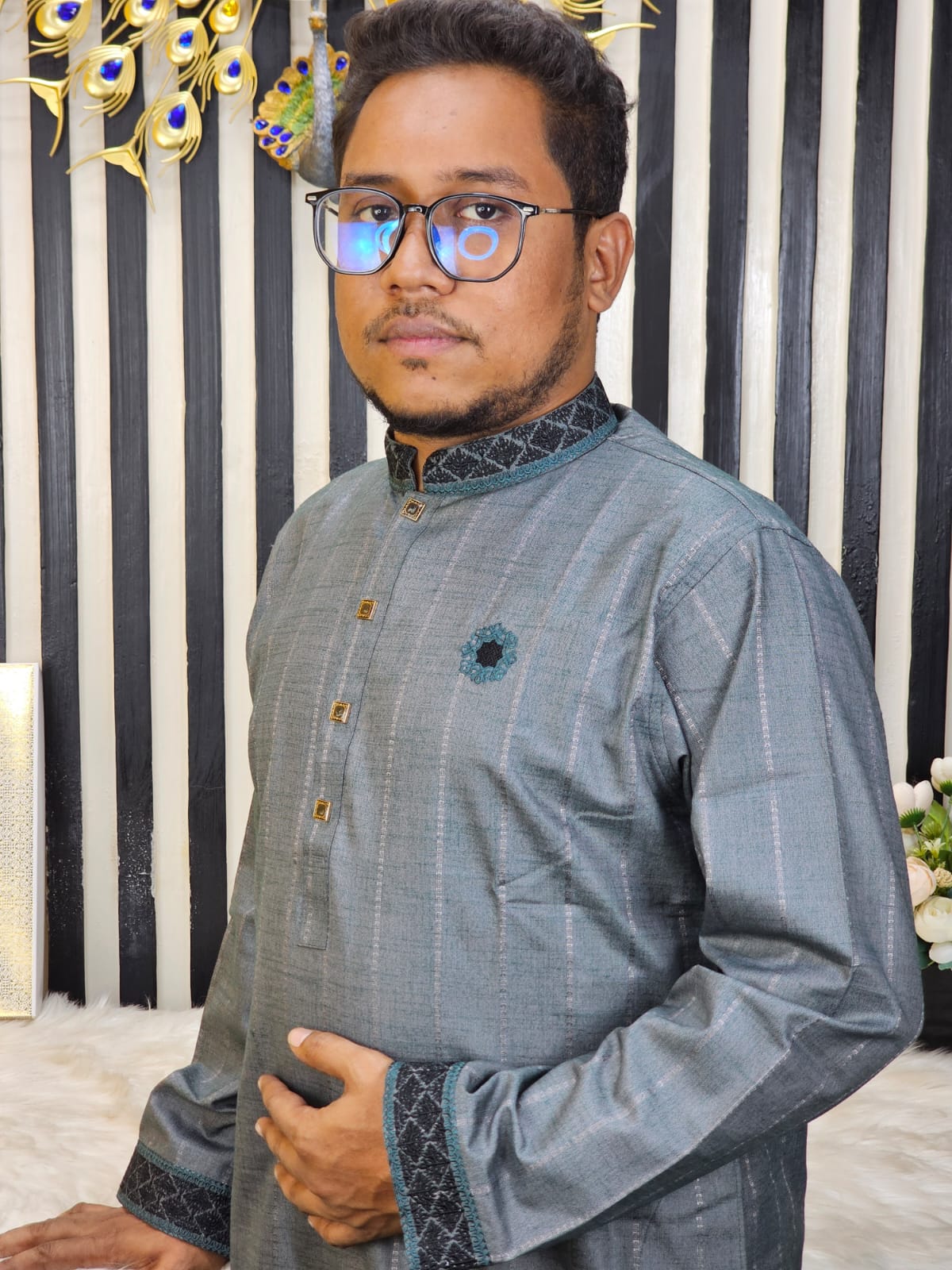 IMG-20251013-WA0094 emboidery premium panjabi 102 - Image 1