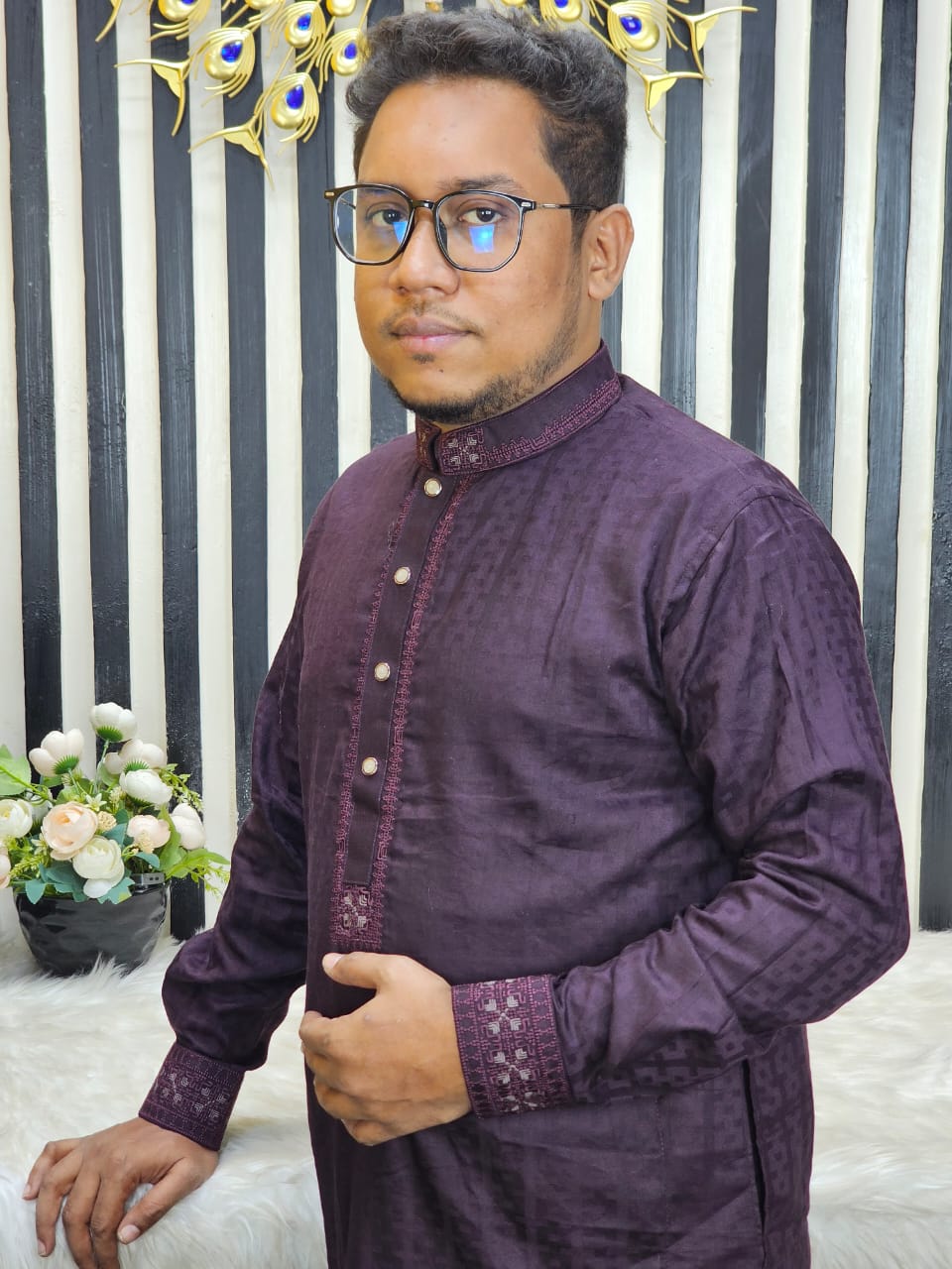 IMG-20251106-WA0007 cotton panjabi print 109 - Image 1