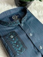 cotton panjabi print 108 - Image 2