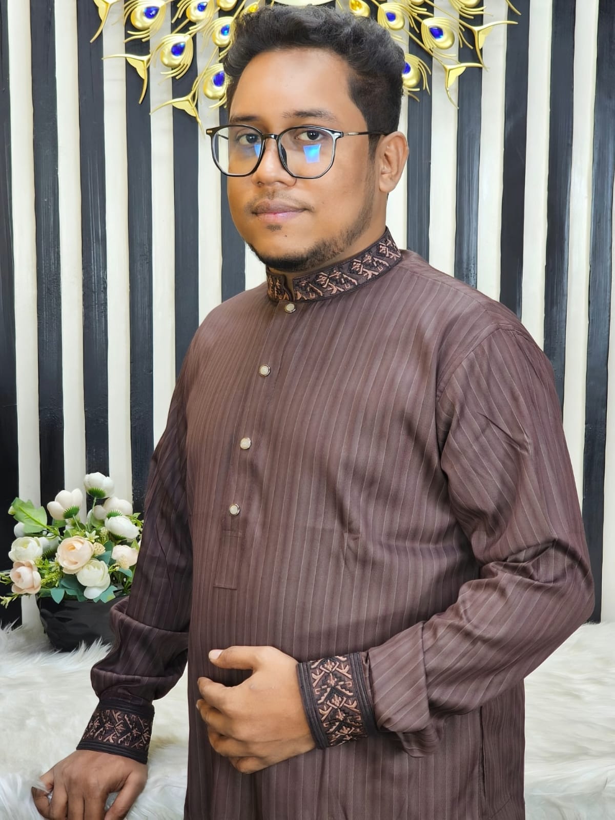 WhatsApp Image 2026-03-03 at 7.56.50 PM (1) cotton panjabi print 108 - Image 1