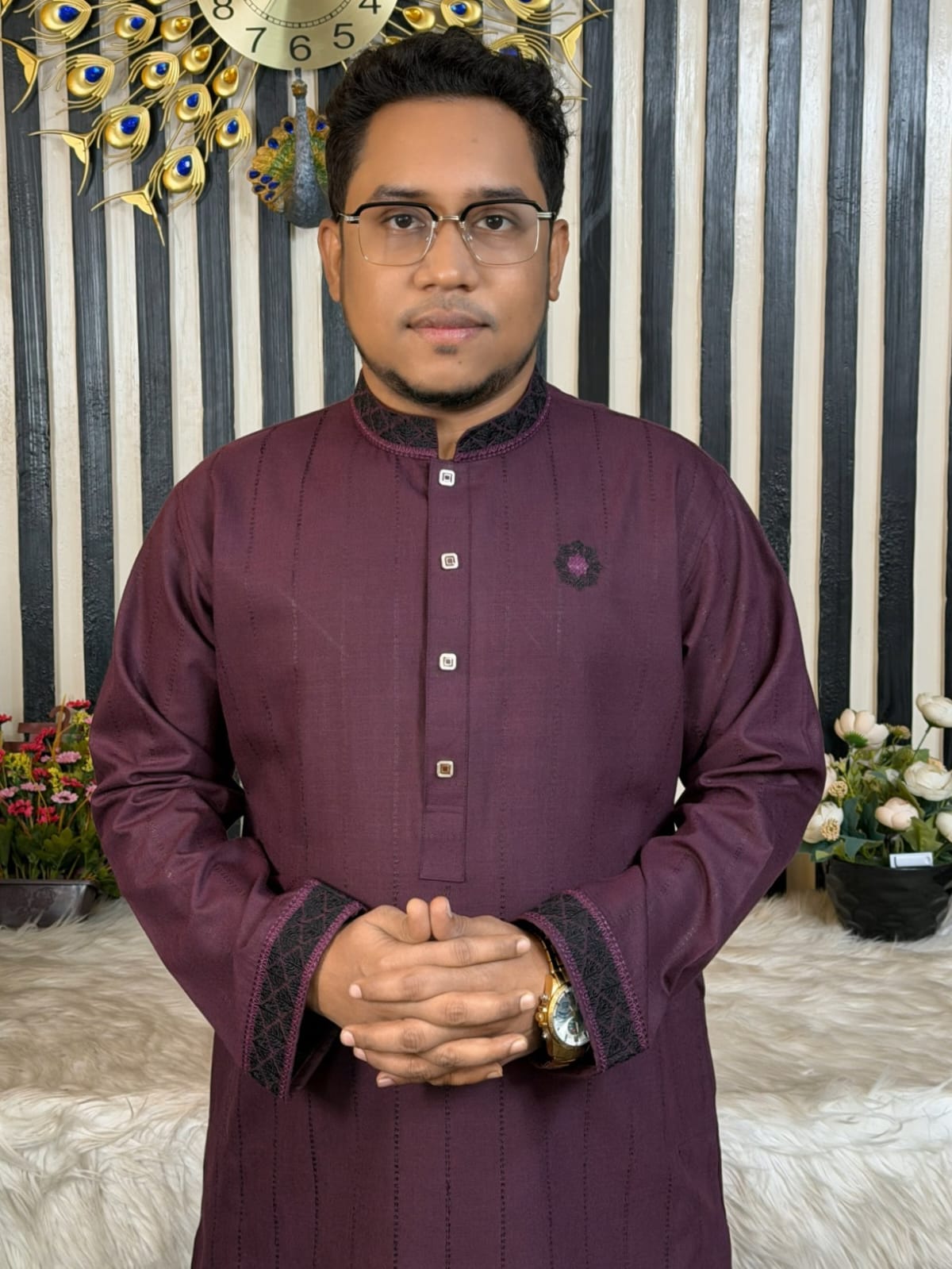 WhatsApp Image 2026-01-07 at 10.07.38 PM (1) emboidery premium panjabi 102 - Image 1