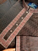 jaquard cotton panjabi 116