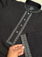 jaquard cotton panjabi 117