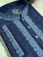 jaquard cotton panjabi 122 - Image 3