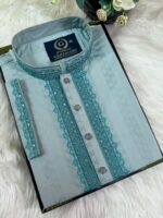 jaquard cotton panjabi 122 - Image 3