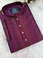 jaquard cotton panjabi 122 - Image 3