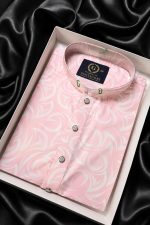 micro cotton panjabi 126 (vanila pink) - Image 2