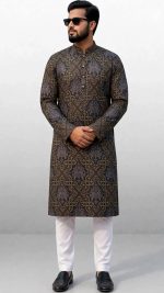 micro cotton panjabi 132